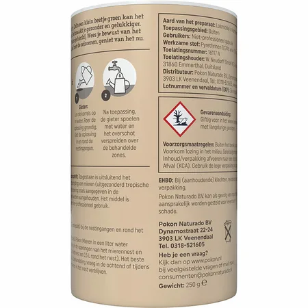 Pokon Tegen Mieren Korrels 250gr - afbeelding 2