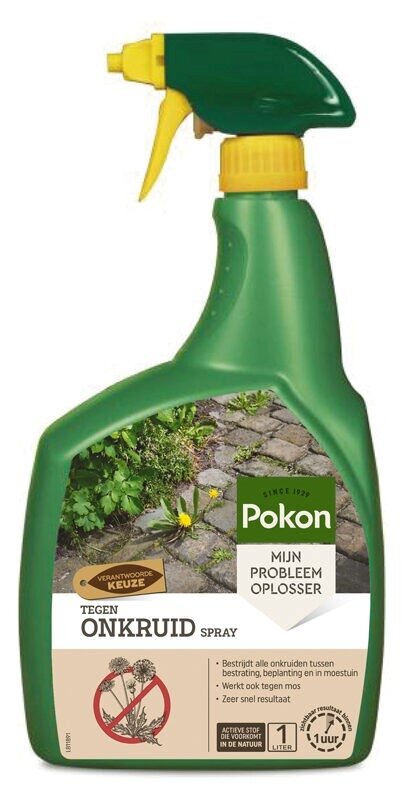 Pokon tegen onkruid spray