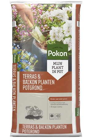 Pokon Terras & Balkon Planten Potgrond 40L
