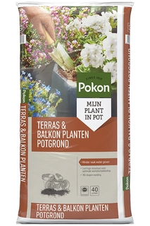 Pokon Terras & Balkon Planten Potgrond 40L
