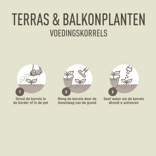 Pokon Terras & Balkon Planten Voedingskorrels 1800g - afbeelding 3