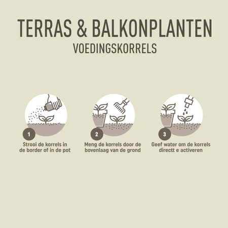 Pokon Terras & Balkon Planten Voedingskorrels 800g - afbeelding 3