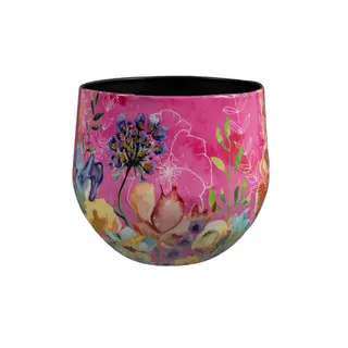Pot Fiesta Fuchsia D24h21cm