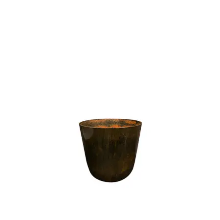 Pot Palermo D13h12cm Marble Brown