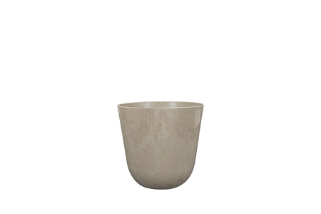 Pot Palermo D17h15cm Marble Clay - afbeelding 1