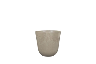 Pot Palermo D17h15cm Marble Clay - afbeelding 1