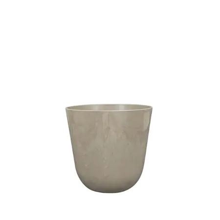 Pot Palermo D17h15cm Marble Clay - afbeelding 1