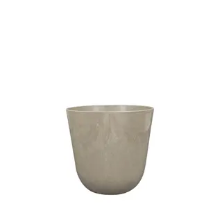 Pot Palermo D17h15cm Marble Clay - afbeelding 1
