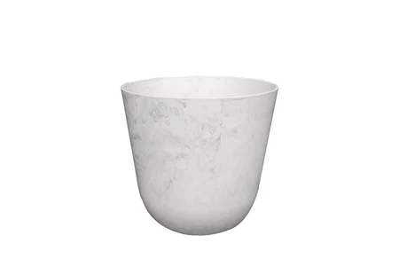 Pot Palermo D17h15cm Marble Cloud