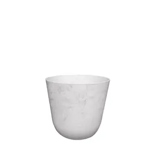 Pot Palermo D17h15cm Marble Cloud - afbeelding 1
