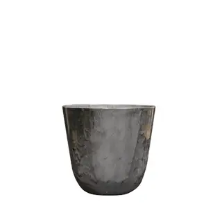 Pot Palermo D17h15cm Marble Grey