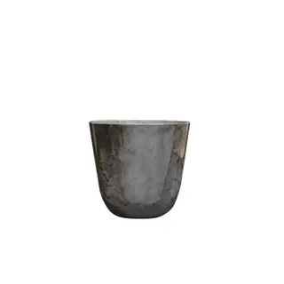 Pot Palermo D17h15cm Marmergrijs - afbeelding 1
