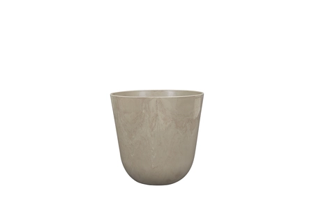 Pot Palermo D19h17cm Marble Clay - afbeelding 1
