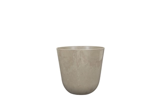 Pot Palermo D19h17cm Marble Clay - afbeelding 1