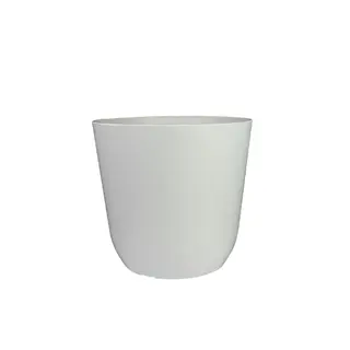 Pot Palermo D19h17cm Wit - afbeelding 1