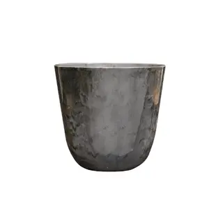 Pot Palermo D21h19cm Marble Grey