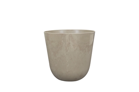 Pot Palermo D23h22cm Marble Clay - afbeelding 1