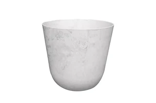 Pot Palermo D23h22cm Marble Cloud