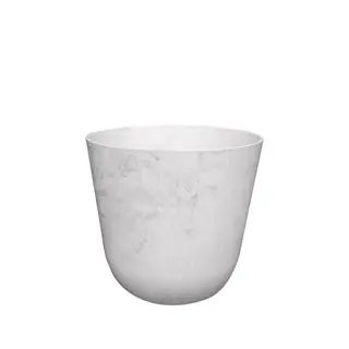 Pot Palermo D23h22cm Marble Cloud - afbeelding 1