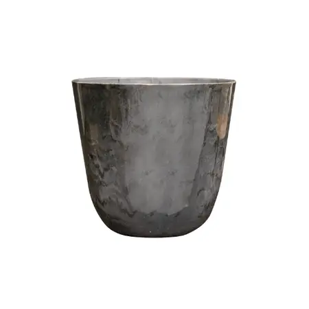 Pot Palermo D23h22cm Marble Grey - afbeelding 1