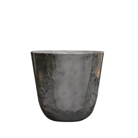 Pot Palermo D23h22cm Marble Grey - afbeelding 1
