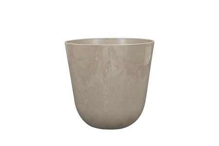 Pot Palermo D27h25cm Marble Clay - afbeelding 1