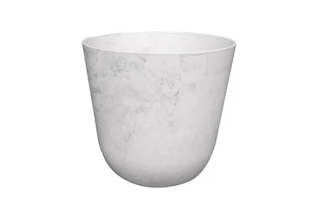 Pot Palermo D27h25cm Marble Cloud