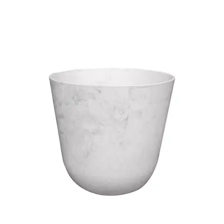 Pot Palermo D27h25cm Marble Cloud - afbeelding 1
