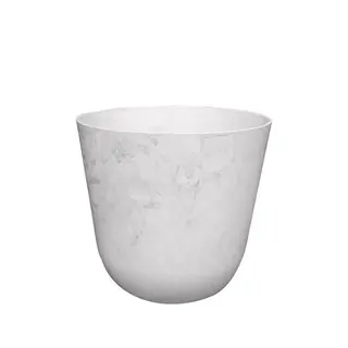 Pot Palermo D27h25cm Marble Cloud - afbeelding 1