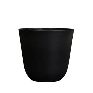 Pot Palermo D27h25cm Zwart - afbeelding 1