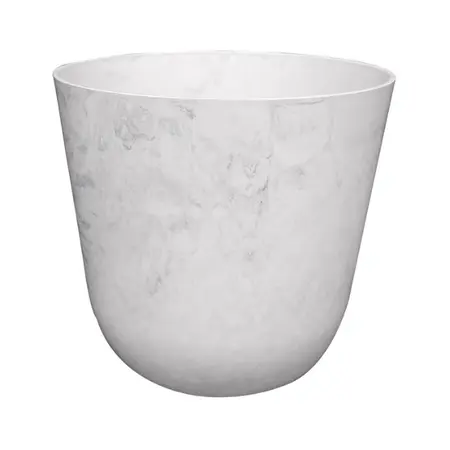 Pot Palermo D35h32cm Marble Cloud - afbeelding 1