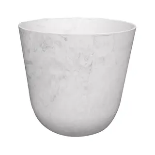 Pot Palermo D35h32cm Marble Cloud - afbeelding 1
