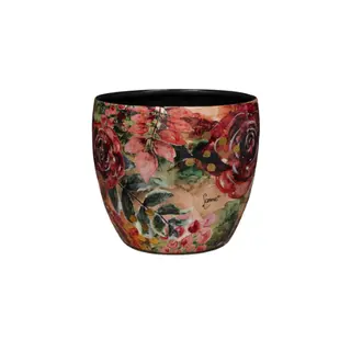 Pot Rose Rouge D17h15cm - afbeelding 1