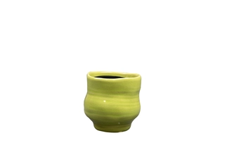 Pot Veerle Lime D8h7cm - afbeelding 1