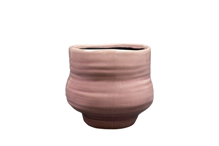 Pot Veerle Roze D15h13cm - afbeelding 1