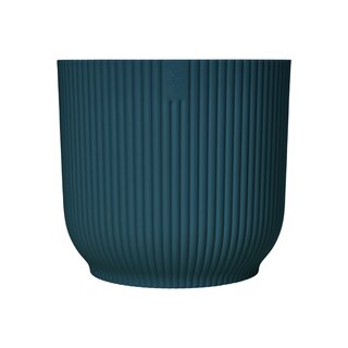 Elho - Pot Vibes 14 cm diepblauw - afbeelding 1