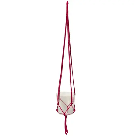 Pothouder Knoop L110cm Fuchsia - afbeelding 1