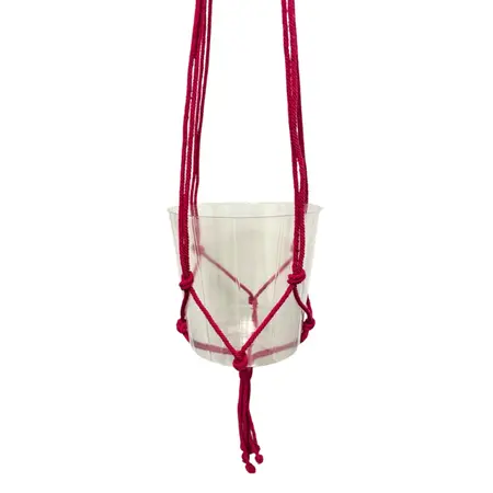Pothouder Knoop L110cm Fuchsia - afbeelding 2