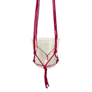 Pothouder Knoop L110cm Fuchsia - afbeelding 2