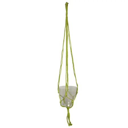 Pothouder Knoop L110cm Lime - afbeelding 1