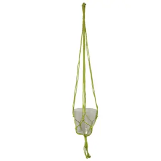 Pothouder Knoop L110cm Lime - afbeelding 1