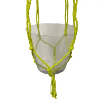 Pothouder Knoop L110cm Lime - afbeelding 2