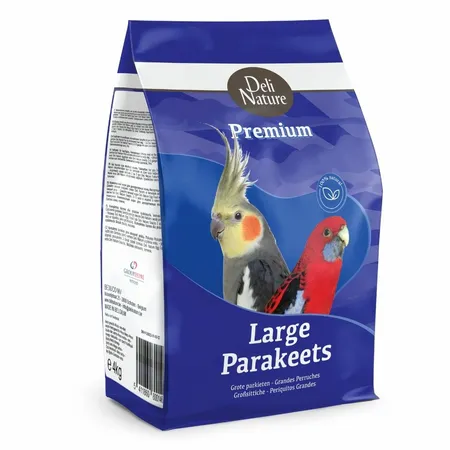 Premium Voer Grote Parkiet 4kg - Deli nature - afbeelding 1