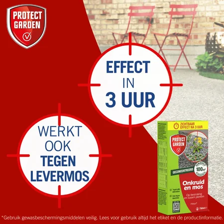 Protect Garden Flitser Concentraat - tegen Onkruid en Mos - 750ml - afbeelding 3