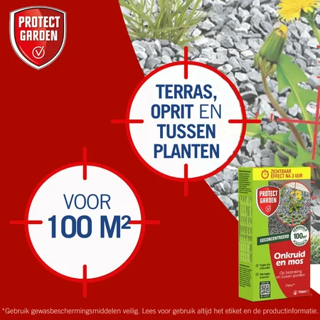 Protect Garden Flitser Concentraat - tegen Onkruid en Mos - 750ml - afbeelding 5