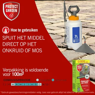 Protect Garden Flitser Concentraat - tegen Onkruid en Mos - 750ml - afbeelding 6