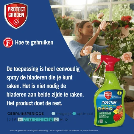 Protect Garden Sanium Spray Insecten Bestrijdingsmiddel - 1L - afbeelding 6