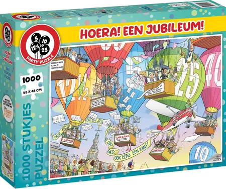 Puzzel Hoera! Een Jubileum - 1000 stukjes - afbeelding 1