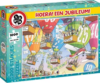 Puzzel Hoera! Een Jubileum - 1000 stukjes - afbeelding 1