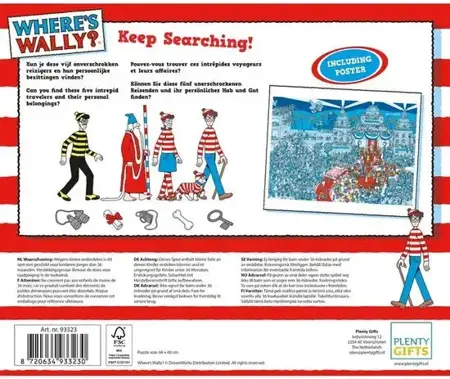 Puzzel Where's Wally? When the stars come out - 1000 stukjes - afbeelding 2